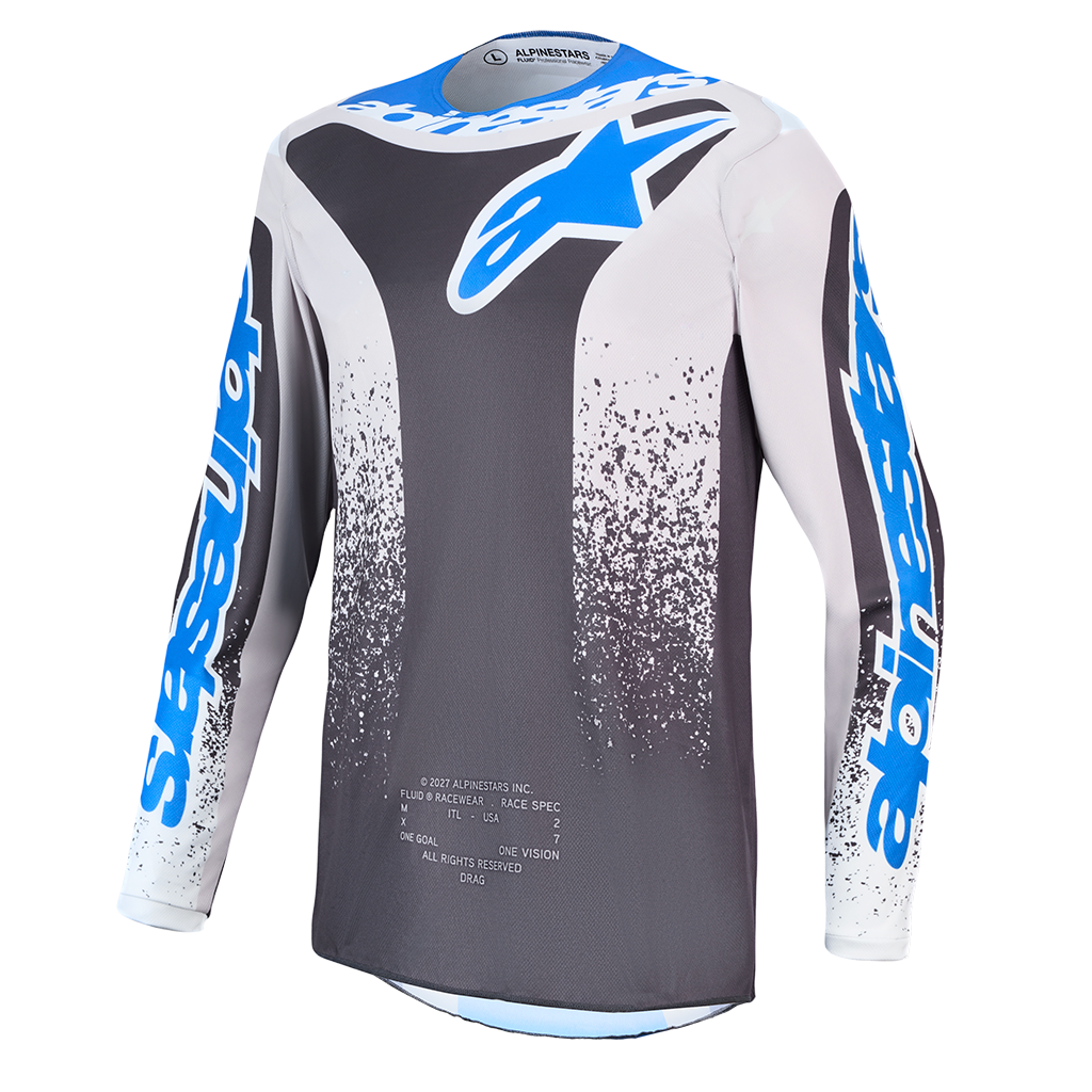 Alpinestars - 2027 Fluid Drag Graystone/Lilac/UCLA Blue Mx Combo