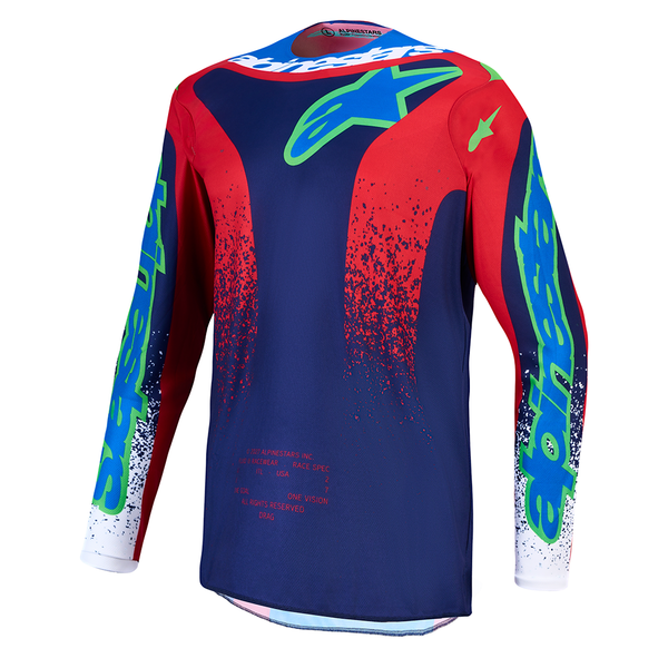 Alpinestars - 2027 Fluid Drag Blue/Red/White Jersey