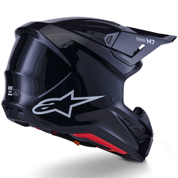 Alpinestars - 2026 SM7 Solid Gloss Black Helmet