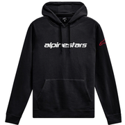 Alpinestars - Linear Wordmark V3 Black/White/Red Hoodie