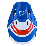Alpinestars - SM7 Core White/Blue/Orange/Pink Helmet
