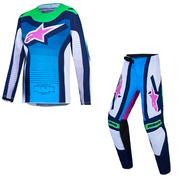 Alpinestars - 2027 Youth Supertech Maven White/Blue/Green Key Features
