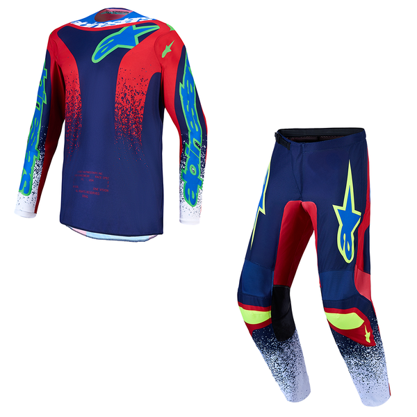 Alpinestars - 2027 Fluid Drag Blue/Red/White Mx Combo