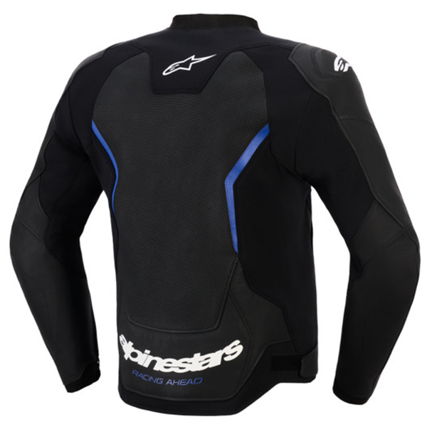 Alpinestars - GP Force V2 Black/Blue Air Leather Jacket