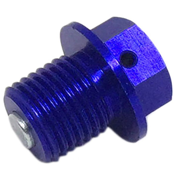 Zeta - M10 x 1.25 Blue Magnetic Drain Bolt
