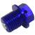 Zeta - M10 x 1.5 Blue Magnetic Drain Bolt