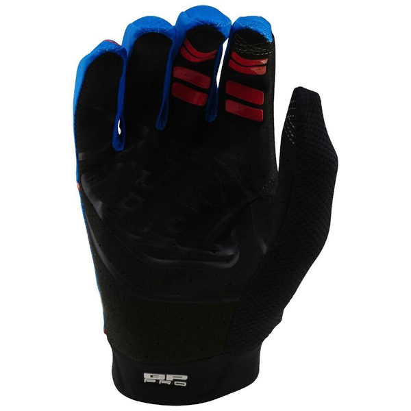 TLD - Youth GP Pro Mono Blue Gloves
