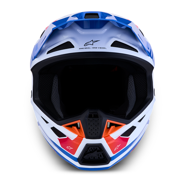 Alpinestars - SM7 Core White/Blue/Orange/Pink Helmet