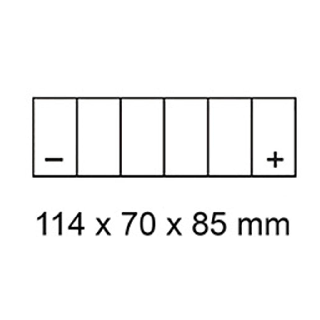 Roadstar - MF CTX4L-BS