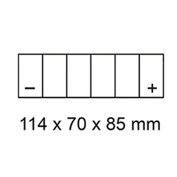 Roadstar - MF CTX4L-BS