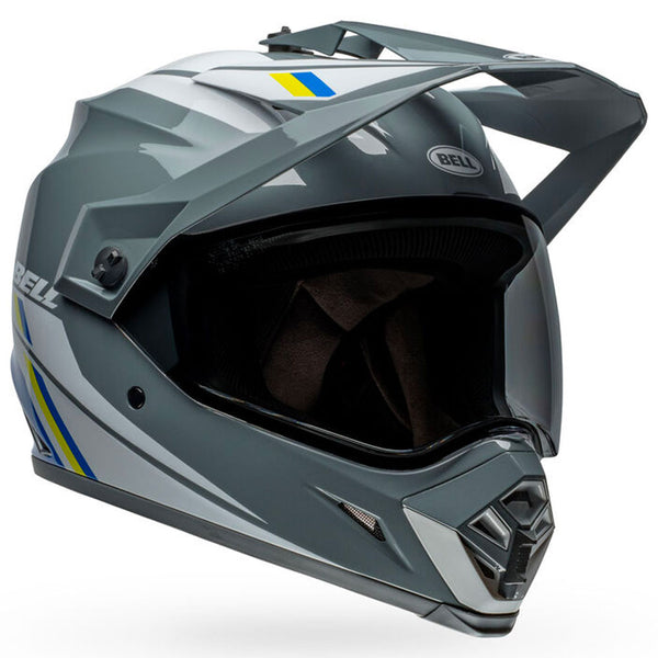 Bell - MX-9 ADV MIPS Alpine Grey/Blue Adventure Helmet