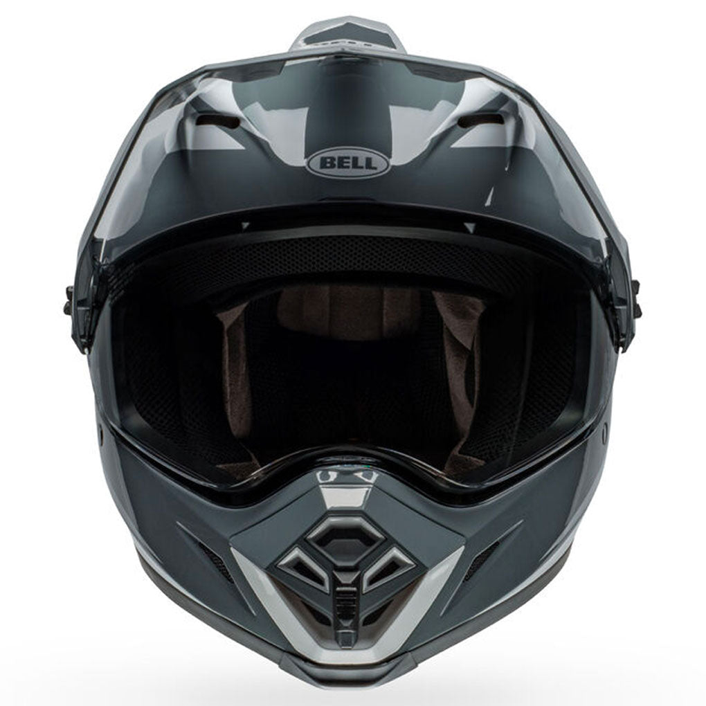 bell adventure helmets australia Bell - MX-9 ADV MIPS Alpine Grey/Blue Adventure Helmet