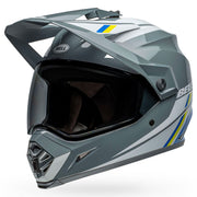 Bell - MX-9 ADV MIPS Alpine Grey/Blue Adventure Helmet