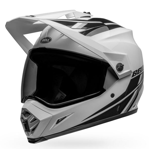 Bell MX 9 ADV MIPS Alpine White Black Adventure Helmet AMA Warehouse Bell MX 9 ADV MIPS Alpine White Black Adventure Helmet AMA Warehouse