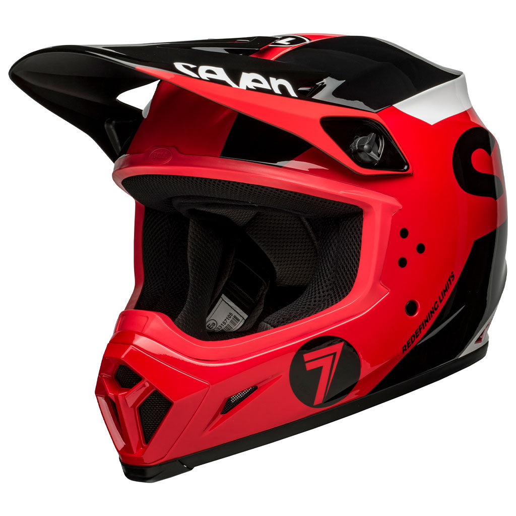 Bell - MX-9 MIPS Seven Phaser Red/Black Helmet