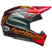 Bell - Moto-10 Spherical Fasthouse DITD Red/Gold Helmet