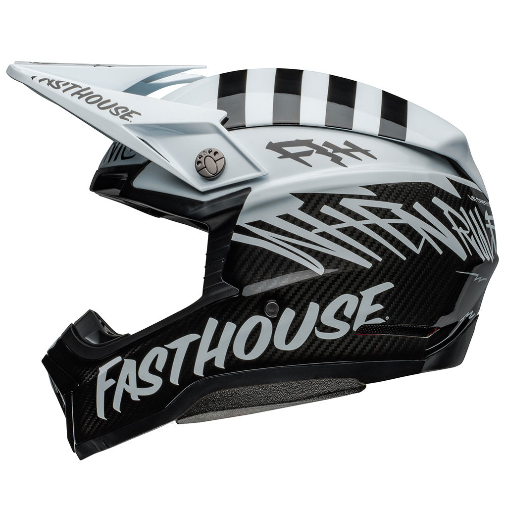 Bell - Moto-10 Spherical Fasthouse White/Black Helmet
