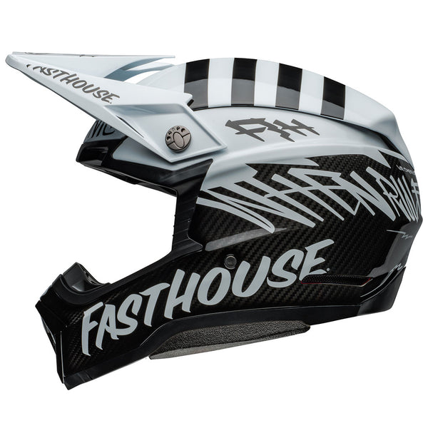 Bell - Moto-10 Spherical Fasthouse White/Black Helmet