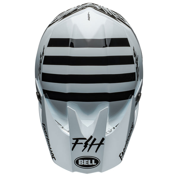 Bell - Moto-10 Spherical Fasthouse White/Black Helmet