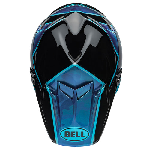 Bell - Moto-9S Flex Sprite Black/Blue Helmet