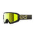 EKS - Gox Flat Out Black/Gold Mirrored Lens Goggle