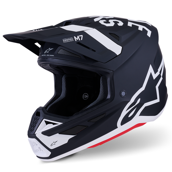 Alpinestars - 2026 SM7 Dasher Matt Black/White Helmet