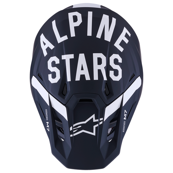 Alpinestars - 2026 SM7 Dasher Matt Black/White Helmet
