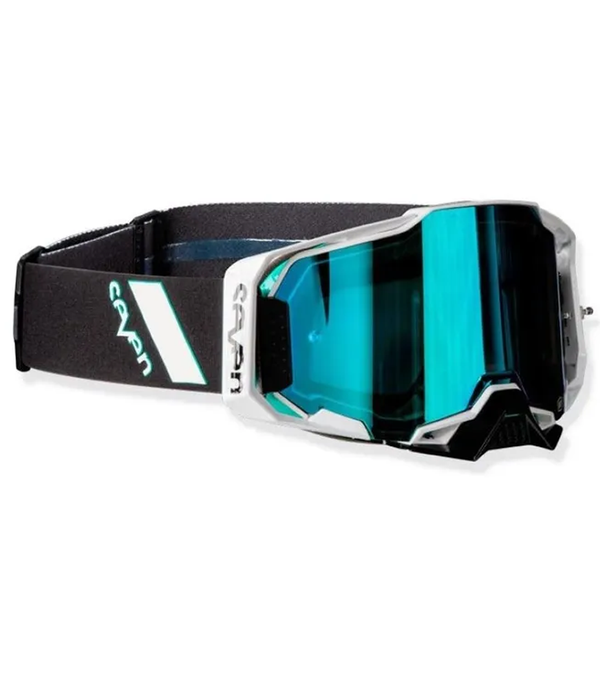 Seven - Armega Synergy Black/White Mirrored Lens Goggle