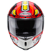 Caberg - Avalon Giga White/Yellow/Red Helmet