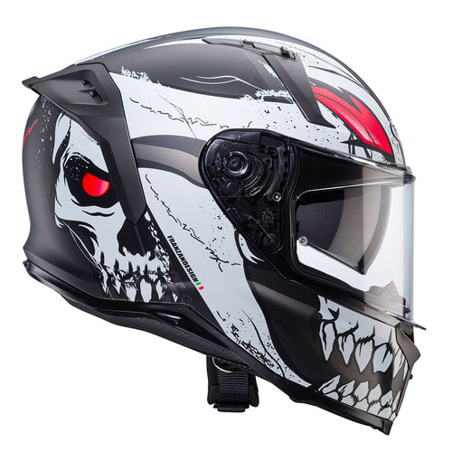 Caberg - Avalon X Punk Grey/White/Red Helmet