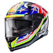 Caberg - Avalon X Track Black/Yellow/Red/Blue Helmet