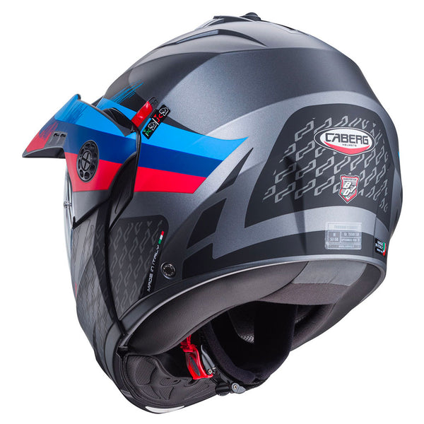 Caberg - Tourmax X Sarabe Grey/Red/White/Blue Modular Helmet