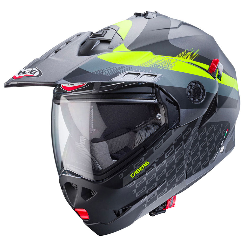 Caberg - Tourmax X Sarabe Grey/Black/Yellow Modular Helmet