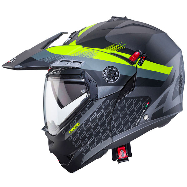 Caberg - Tourmax X Sarabe Grey/Black/Yellow Modular Helmet