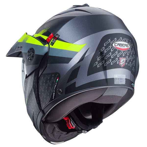 Caberg - Tourmax X Sarabe Grey/Black/Yellow Modular Helmet