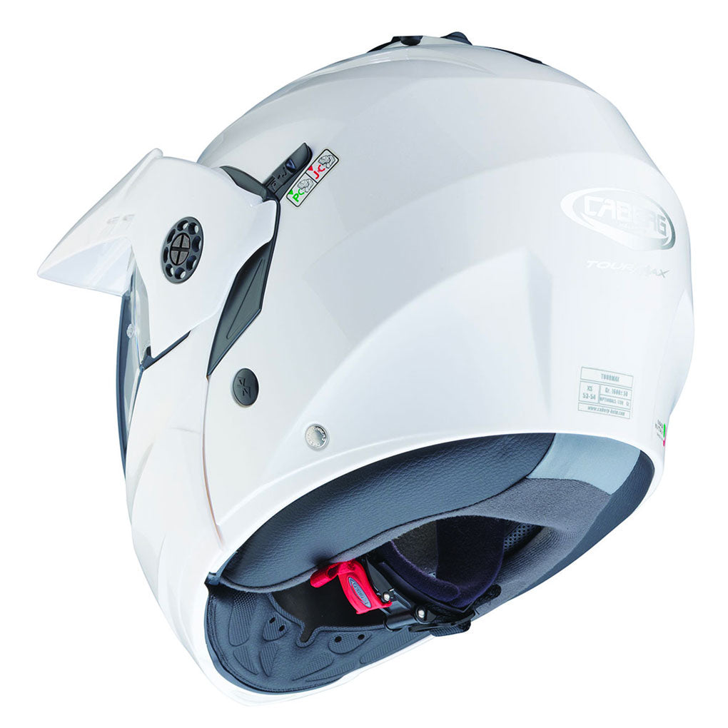 Caberg Tourmax X White Metal Modular Helmet
