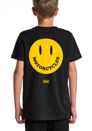 Death Collective - Kids Smiley Black Tee