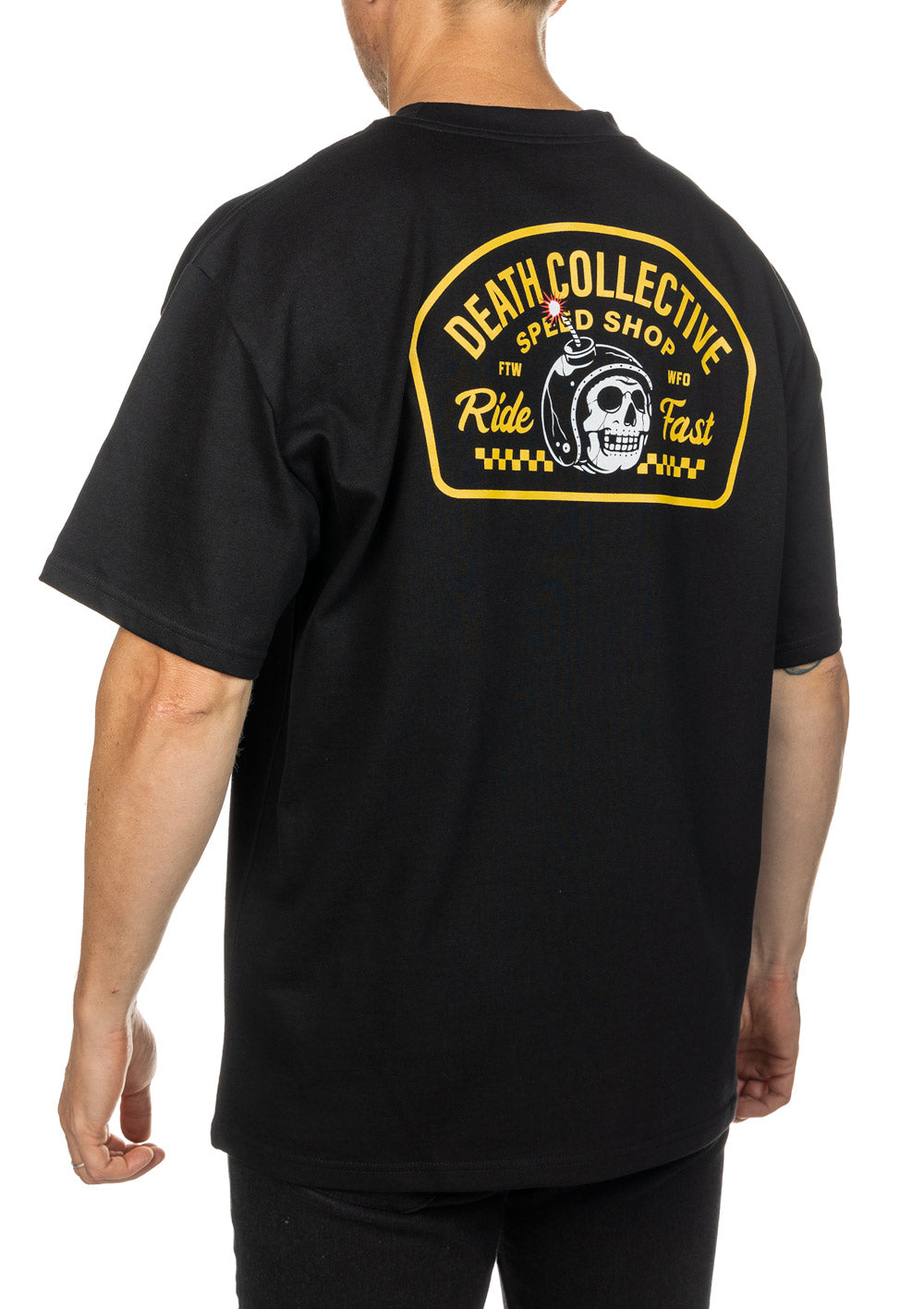 Death Collective - Black Heavyweight Shop Tee