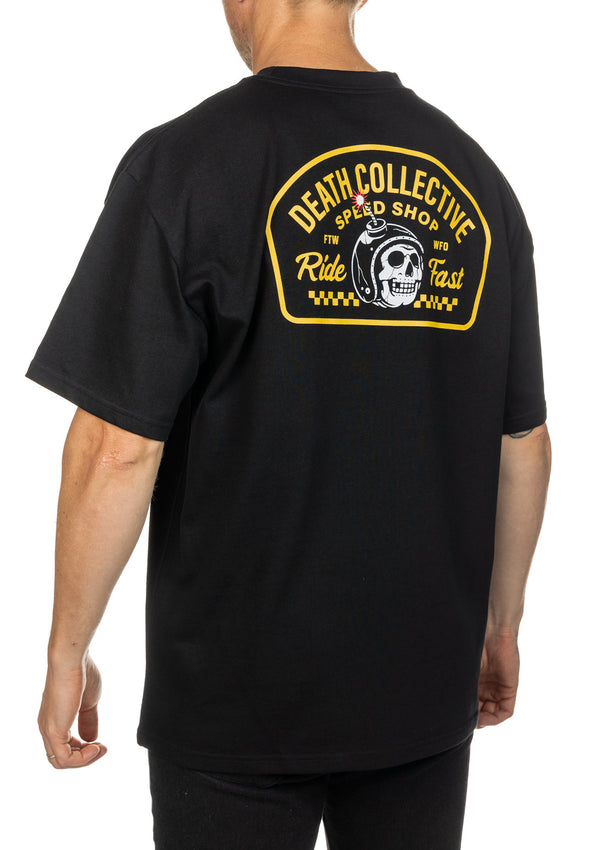 Death Collective - Black Heavyweight Shop Tee