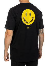 Death Collective - Black Smiley Tee