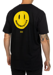 Death Collective - Black Smiley Tee