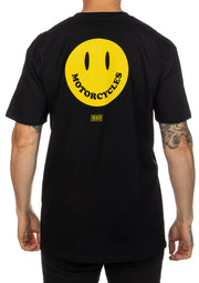 Death Collective - Black Smiley Tee