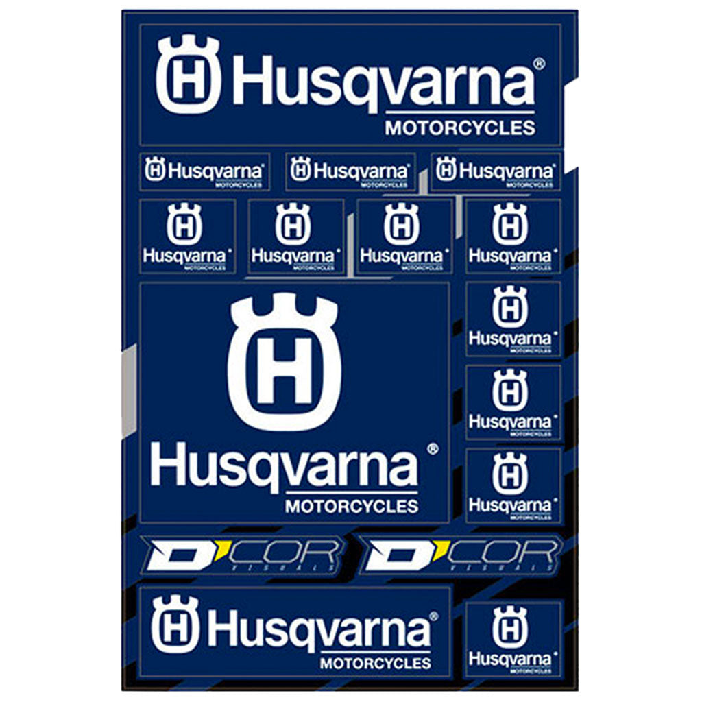 DCor - Husqvarna Decal Sheet