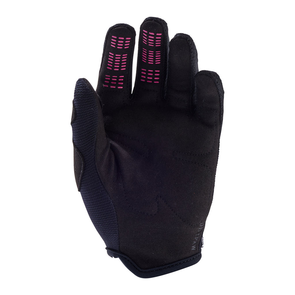 Fox - 2025 Kids Dirtpaw Black Pink Gloves