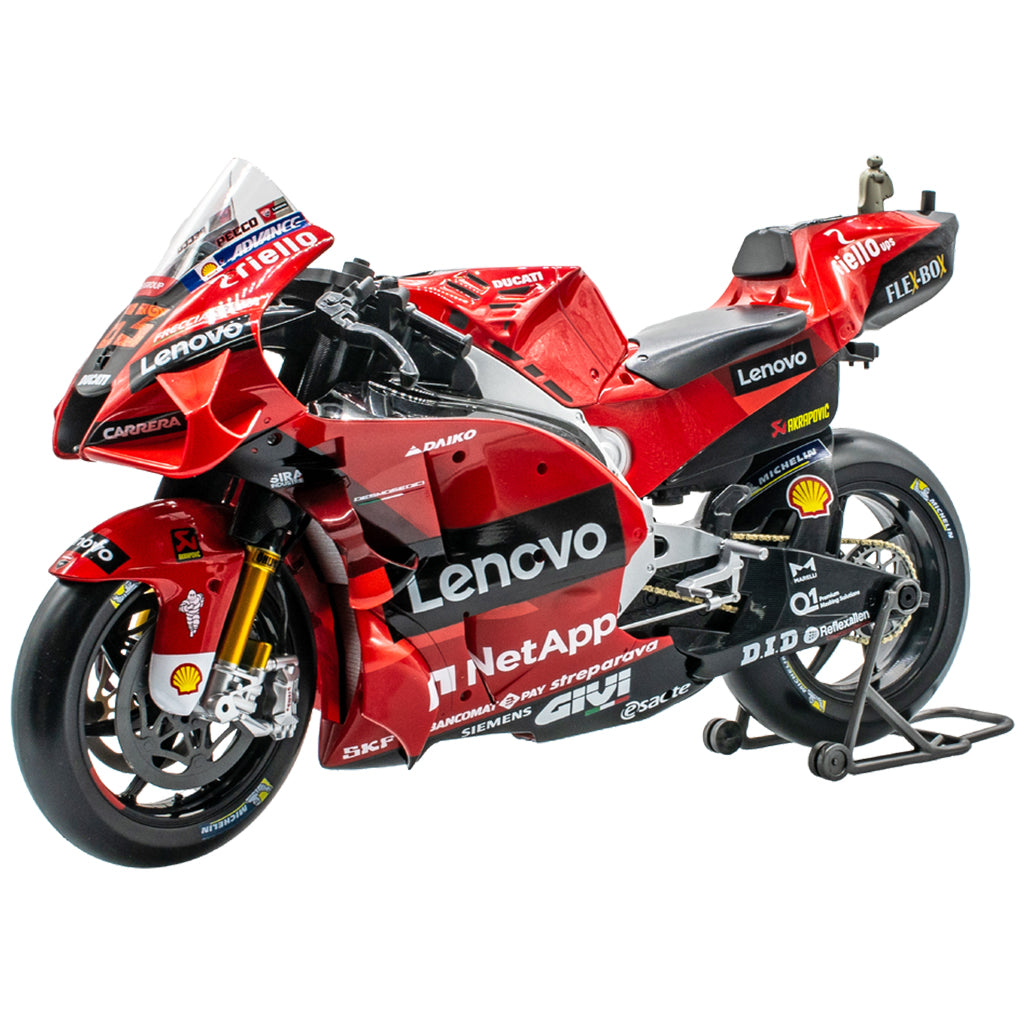 New Ray - 1.6 Ducati Lenovo Team No.63 LE Scale Model Bike