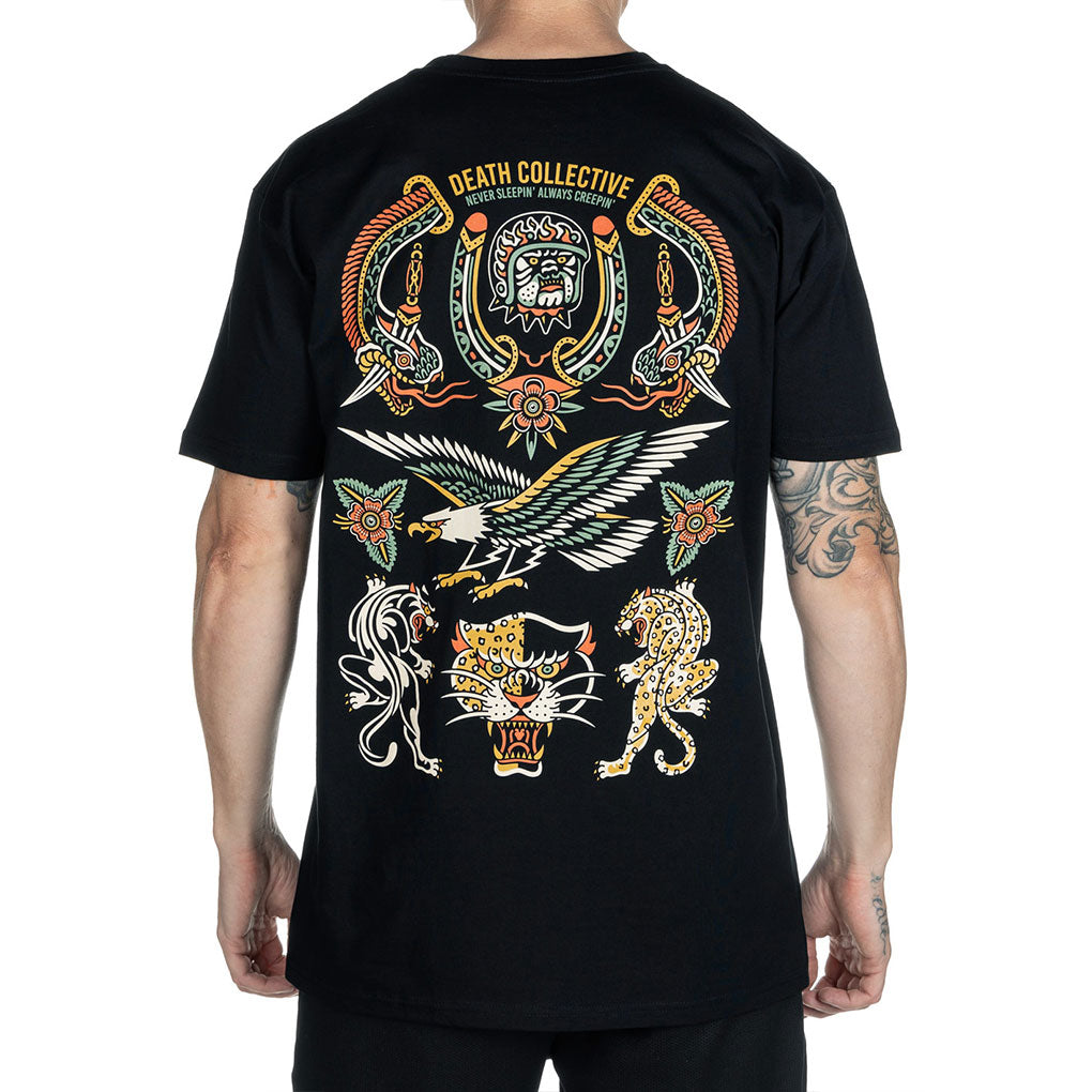 Death Collective - Black Tatty Tee