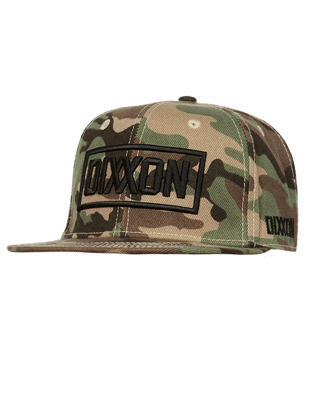 Dixxon - Bar Custom Camo/Black Snapback