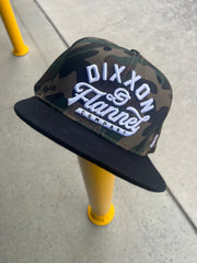 Dixxon - Camo Script Snapback Hat