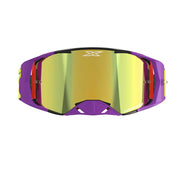 EKS - Lucid Caliber Purple/Yellow Mirrored Lens Goggle