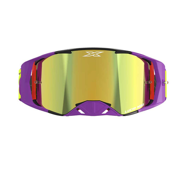 EKS - Lucid Caliber Purple/Yellow Mirrored Lens Goggle
